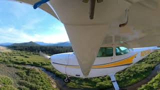 【飞来飞去】 018  360  KTVL South Lake Tahoe airport landing [upl. by Portingale681]