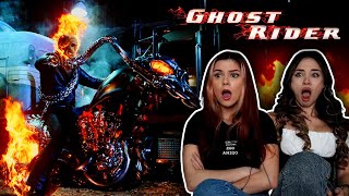 GHOST RIDER 2007 First Time Watching MOVIE REACTION Marvel [upl. by Svirad944]