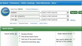 Using Keywords to Search CINAHL [upl. by Atterahs520]