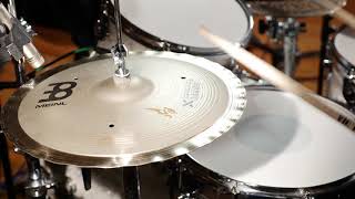 Meinl Cymbals GX1214TH Generation X 12quot14quot Trash Hat Hihat Application [upl. by Ailem]