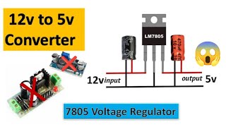 12 volt to 5 volt converter use a 5v Converter Dc Dc Converter 5v 12 bolt to 5 bolt converter [upl. by Drain383]