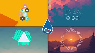 How To Customize Your Desktop With Rainmeter  Add Clocks System Monitors And More To Your Desktop [upl. by Farlie]