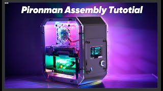 SunFounder Mini PC Kit for Raspberry Pi  Pironman Assembly Tutorial [upl. by Disario]