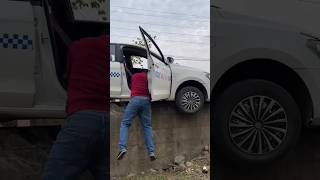 Woww Very smart driver rescuing his car 😱 shorts [upl. by Rik]