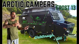 Arctic Frost 13 Hybrid Camper Walkthrough [upl. by Melinde]