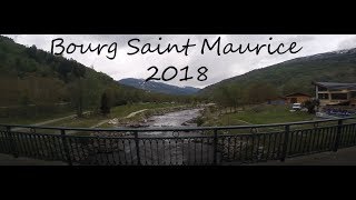 LE CKCG A BOURG SAINT MAURICE  BSM  GOPRO hero 6  Feiyu WG 2 [upl. by Tymes330]