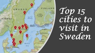 Sweden Vacation travel guide15 best cities to visit in Sweden Amazing cities to visit in Sweden [upl. by Annwahsal]