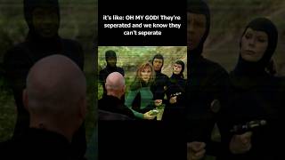 Picard and Beverly being Seperated by a Force Field was Completely Pointless startrekreview [upl. by Phonsa]