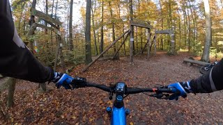 Tour zum Flowtrailpark Mosbach 12102024 [upl. by Elleuqram]