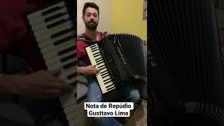 Nota de Repúdio  Gusttavo Lima  Gustavo Neves Acordeon solo na sanfona [upl. by Hanad]