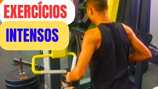 TREINO DE COSTA E BÃCEPS DO DIA 15 DE JULHO EXERCÃCIOS INTENSOS [upl. by Hettie572]