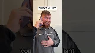 So accomodating budgetairlines relatable fyp viralvideos airlines customerserviceproblems [upl. by Nivri284]