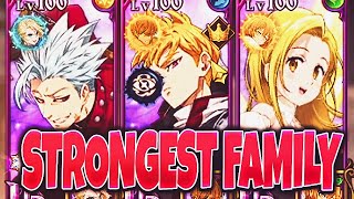 THE STRONGEST FAMILY IN 7DS GRAND CROSS [upl. by Tija]