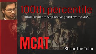 Tutoring MCAT How to get a 526 100th percentile score [upl. by Aicats660]