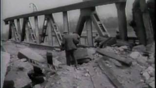 Rhine Barrier Smashed 1945 [upl. by Assilev529]