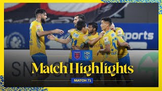 Odisha FC vs Kerala Blasters FC  ISL Match Highlights  Kerala Blasters  KBFC [upl. by Nylirej]