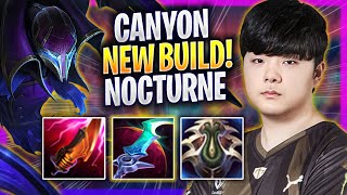 CANYON TRIES NEW NOCTURNE BUILD  GEN Canyon Plays Nocturne JUNGLE vs Lee Sin  Season 2024 [upl. by Anawt]