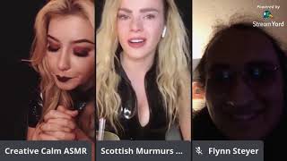 ASMR girls mock incel fan Scottish Murmurs amp Creative Calm ASMR [upl. by Notpmah]