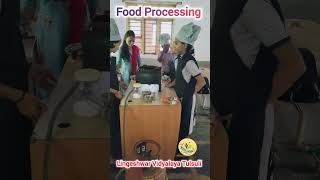 Food Processing at Lingeshwar Vidyalaya Tulsuli food [upl. by Red327]