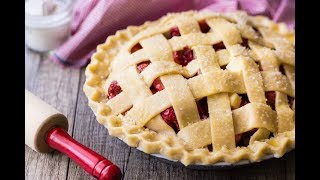 How to Make a Lattice Pie Crust [upl. by Aikenat]