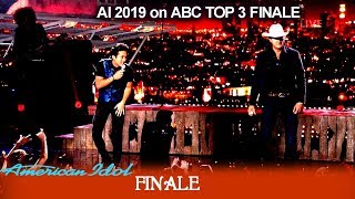 Laine Hardy amp Jon Pardi Duet quotDirt on My Bootsquot amp “Night Shift”  American Idol 2019 Finale [upl. by Ayek167]