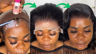 1 Million Views How To Install A Frontal Wig For BEGINNERS From start to finish [upl. by Bethina]