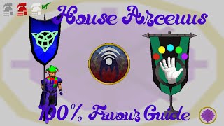 OSRS 100 Arceuus Favor Guide  Ironman Approved [upl. by Rich765]