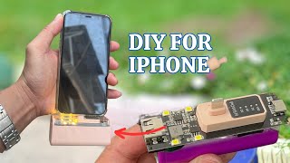 DIY Power Bank using for IPHONE Cell 27100 SMALL PLUG AND PLAY [upl. by Dew]