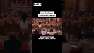 PART 2  Indonesia Juara Dunia Paduan Suara di Italia Satu Dunia Terkesima melihatnya indonesia [upl. by Mac842]