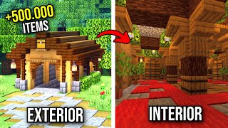 COMO HACER un ALMACĆ‰N PERFECTO en MINECRAFT SURVIVAL [upl. by Cianca]