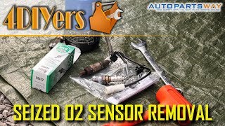 How to Remove a Stuck or Seized O2 Sensor [upl. by Ahteral]