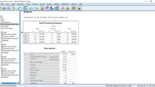 Test of Normality of Data in SPSS in Bangla  Abhiks vlog [upl. by Edny]