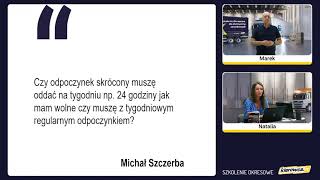 Czy odpoczynek skrócony muszę oddać na tygodniu np 24godziny jak mam pełna treść pytania w opisie [upl. by Chilcote]