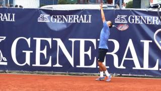 Thiem And Kohlschreiber Prepare For Kitzbuhel 2016 [upl. by Ellett]