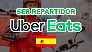 🚚 Cómo ser REPARTIDOR DE UBER EATS en ESPAÑA 2024 [upl. by Sirrah]