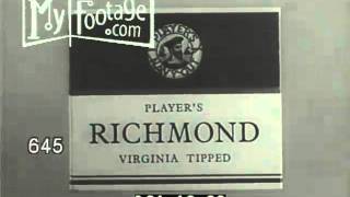 1960s Players Tobacco UK Television Commercial [upl. by Cotter]