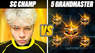 CHAMPION VS 5 GRANDMASTER PLAYERS [upl. by Ariadne]