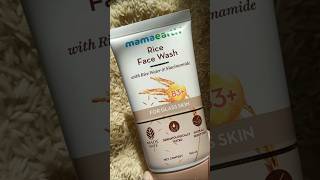 I Tried the Mamaearth Rice Water Face Wash [upl. by Rouvin]