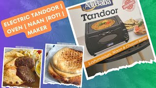 How to use Electric tandoor  Mini oven tandoor reviewNaan at home tandoor electrictandoor naan [upl. by Aryhs]