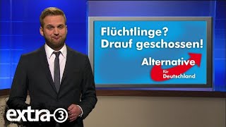 Statistikexperte Butenschön mit Zahlen zur AfD  extra 3  NDR [upl. by Akinnor]