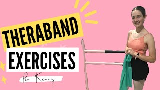 Theraband Exercises For Dancers [upl. by Eseuqcaj]