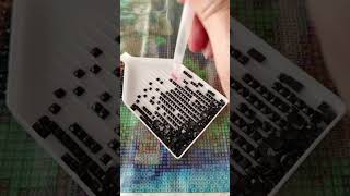 Diamond painting 💎 The best asmr available shorts diamondpainting asmr satisfying art craft [upl. by Ayerhs]