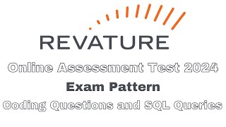 Revature Online Assessment  Revature Coding Questions with Answer  Revature Recruitment Freshers [upl. by Geller]