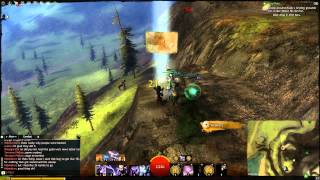 Guild Wars 2  Overlook Caverns Vista Point Gendarran Fields PC [upl. by Schwitzer]