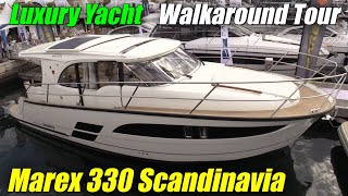 Amazing Yacht  2023 Marex 330 Scandinavia [upl. by Ayalahs]