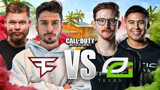 FAZE VS OPTIC BO2 4V4 FOUNDING FATHERS LAN [upl. by Anikehs395]