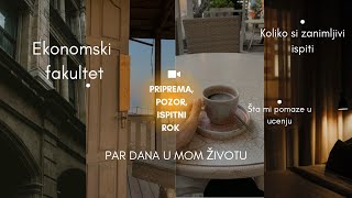 vlog priprema pozor ispitni rok📚  mini haul🙋 3 dana u mom zivotu [upl. by Lerrehs]