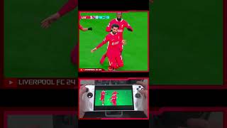 Mohamed Salah FC 25 Liverpool vs Manchester City Rog Ally [upl. by Leland299]