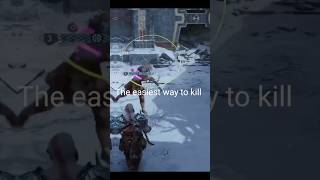 Easiest way to kill an enemy in God of war Ragnarok godofwarragnarok shortslive godofwar [upl. by Wolpert]