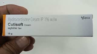 Cutisoft Cream  Hydrocortisone Cream 1  Cutisoft Cream Uses Side effects Benefits Review Hindi [upl. by Tinaret910]